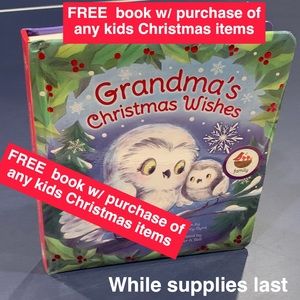 FREE book with purchase of kids Xmas items.  Add this to the bundle!
